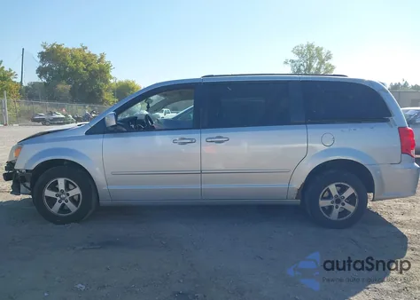 2012 Dodge Grand Caravan Sxt из США, поврежденный, VIN 2C4RDGCG3CR244216
